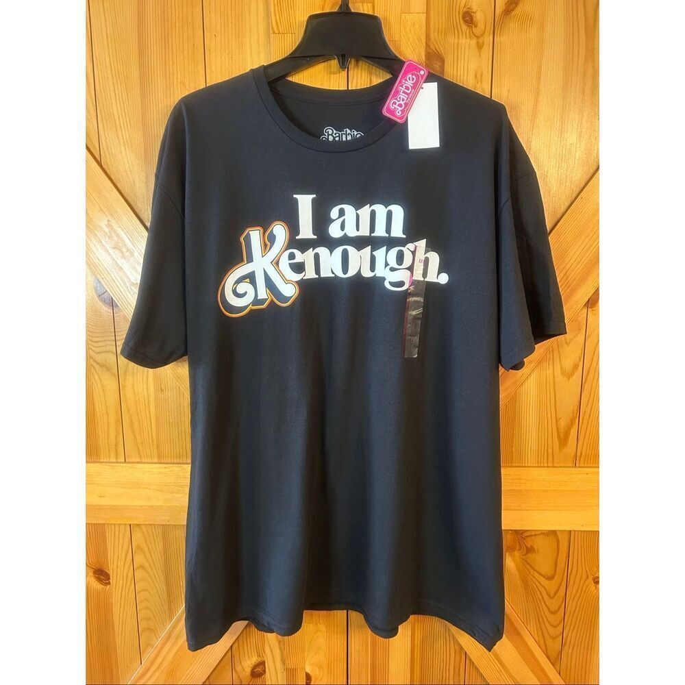 Barbie "I am KENOUGH" Men’s Short Sleeve Graphic T Shirt NWT Size 2XL (5604)